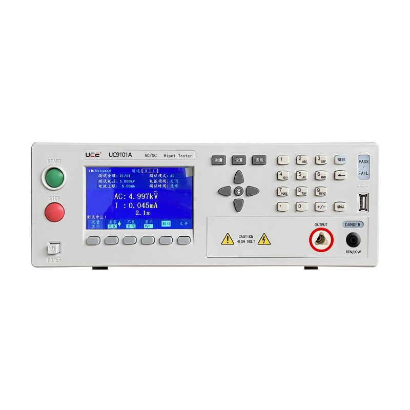 UC9101A/01B/01C 程控交直流耐壓測試儀(自動化專用耐壓機) UC9101A/01B/01C 程控交直流耐壓測試儀(自動化專用耐壓機)
